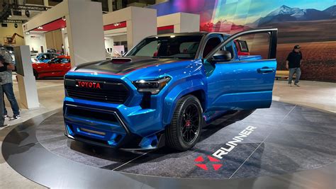 7 Nov 2023 ... Toyota likes to emphasize the off-road chops of its Tacoma mid-size pickup truck, but this decidedly street-oriented concept truck caught ...